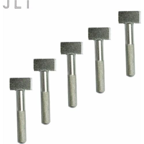 JLI 5pcs Alloy Diamond Repair Tool Grinding Wheel Dresser Metal Grinder Stone With Wear Resistance Dressing Hand Hold
