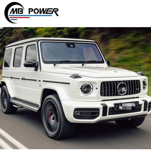 W464 G63 body kit exterior accessories G class W464 G63 grille headlights cover front over fender front bumper