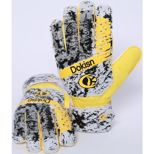 2021 New Latex Non-slip Goalkeeper Gloves No Finger Guards Thickened Football Gloves Professional Football Goalkeeper Glove