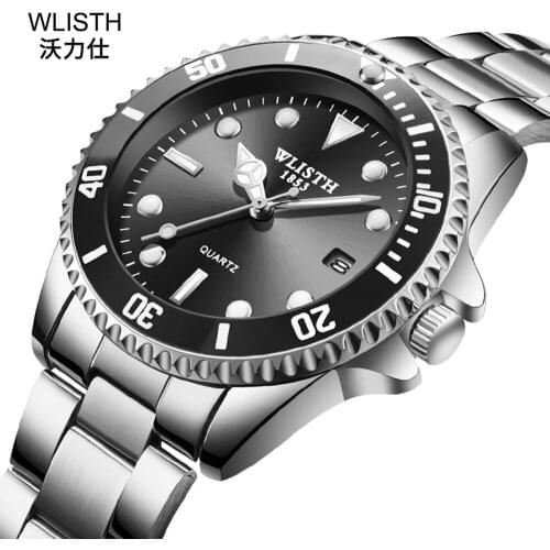 Men Watches 2020 Fashion Luxury Classic Business Mens Watch 30M Waterproof Date Luminous Watch Quartz-watch Erkek Kol Saati