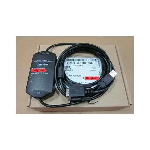 Suitable PLC Programming Cable S7-200 PLC Data Line USB-PPI Download Cable 6ES7 901-3DB30-0XA0 Isolation Cable USB/PPI