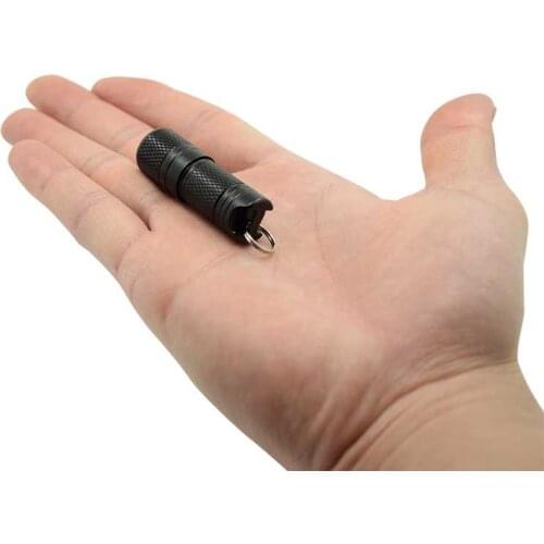 Portable Mini Pocket LED Flashlight USB Rechargeable Waterproof White Light Keychain Torch Super Small Lanterna + 10180 Battery