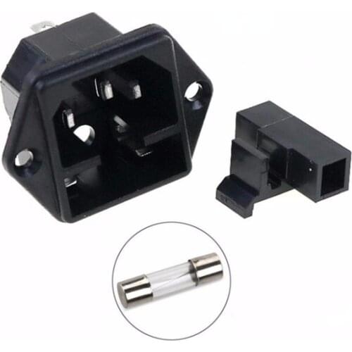 10A 250VAC 15A 250VAC power socket with fuse plug industrial switch socket
