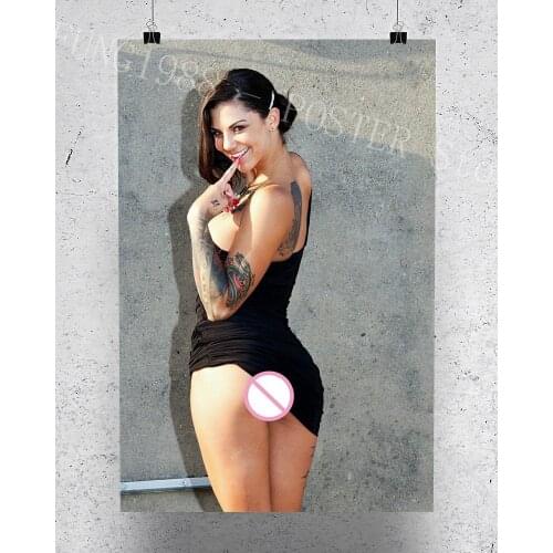 S183 Bonnie Rotten 01 Star Sexy Beautiful Girl Model Wall Poster Prints Silk Art Painting For Home Bedroom Decor