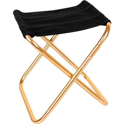 Foldable Lightweight Stool Outdoor Fishing Chair Folding Backpack Camping Oxford Cloth Portable Picnic Fishing Chair With Bag