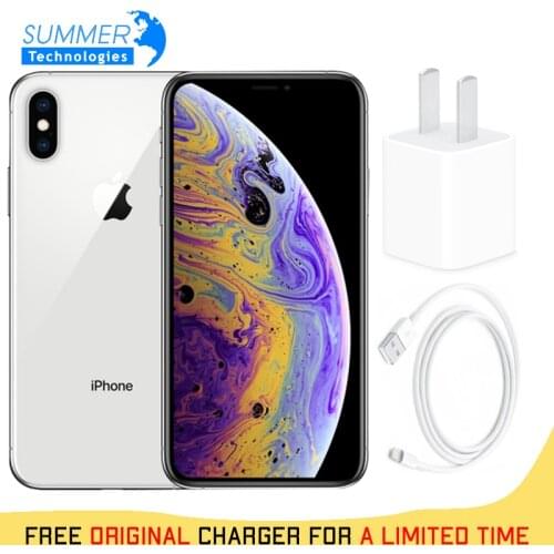 Unlocked Original iPhone XS Max 256G 6.5-inch RAM 4GB ROM 64GB/256GB Smartphone Phone With Dual Card and Full Screen