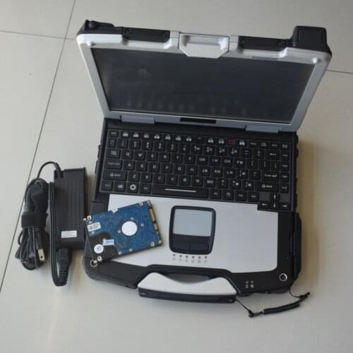 Touchscreen CF30 Used Laptop CF-30 Toughbook RAM 4G auto diagnostic computer can choose HDD Win7 for MB Star 2020 diag software