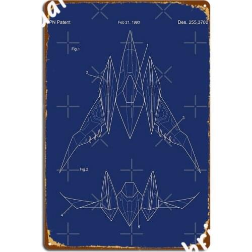 Star Fox Pilot Zero Metal Sign Cinema Wall Decor Cinema Living Room Retro Tin Sign Poster
