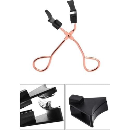 3D Magnetic Eyelash Curler Womens Lashes Curler Clip Exquisite Eye Makeup Accessory Protable Colorful Eyelashes Curler Tweezer