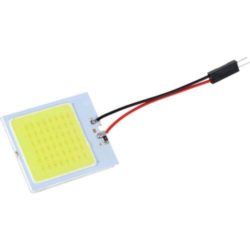 Bulb Car bar Light Bump resistance COB Interior Lamp Replacement White 48SMD Dome