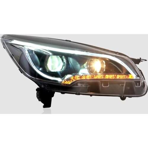 Goodmolds Car Accessories Head Light For Ford Kuga 2013-2016 Led front Lamp 12V headlamp