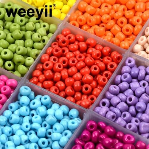 Approx.200pcs 4mm Charm Czech Glass Beads For DIY Bracelet Necklace Earring Jewelry Making Accessories Wholesale