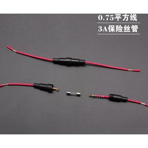 Water Dispenser Parts fuse with wires 3A 0.75