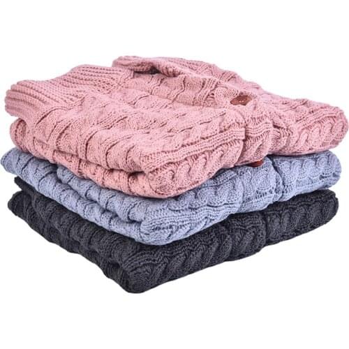 Baby Sleeping Bag Envelope Winter Kids Sleepsack Footmuff For Stroller Knitted Sleep Sack Newborn Swaddle Knit Wool Slaapzak