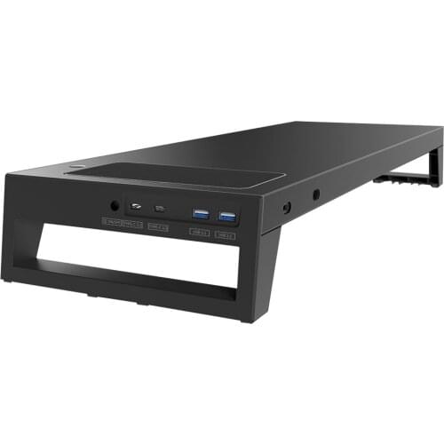 LANQ Multifunctional PC Dock Pro Intelligent Monitor Stand Desktop Laptop Holder Bracket with W-IFI Booster