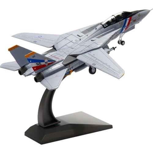 1/100 Scale U.S. American Navy Army F14 Fighter Models For Display Collection Airplane Adult Children Toys
