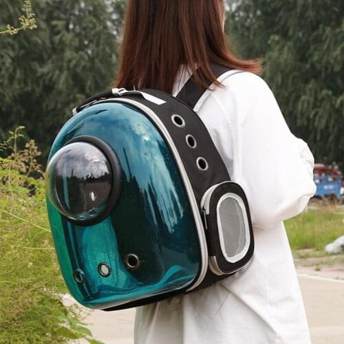 Fashionable Space Capsule Pet Outing Bag Portable Backpack Breathable Cat Bag Dog Outdoor Goods Shopping Leisure Pet Space Bag