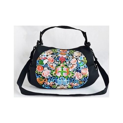 Fashion national embroidery shopping Multi-use handbags!Nice bohemian prints women one-shoulder bag Top-sale lady casual Carrier