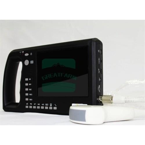 Multi detector 7 Inch LCD Screen Veterinary Sonar Scanner COW Pregnancy Tester Pet Portable Scanner SHEEP Fetus Test Animal Sona