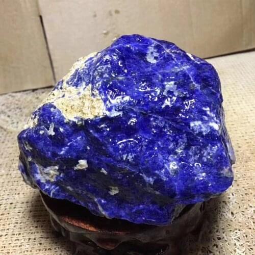 Natural Blue Sodalite Blue-vein Stone Mineral Specimen of Phosphatite Jade Fannerite Phosphorite for Collection Carving