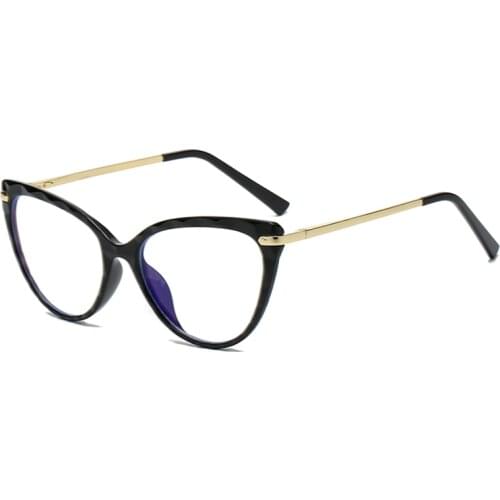 Cute Cat Eye Glasses Frames Women TR90 Fashion Eyeglasses Female Eyewear Myopia Computer Optical Glasses Frame Accessories