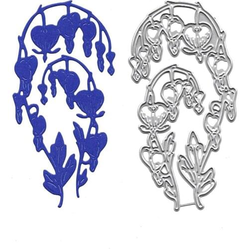 Hanging Rattan Metal Cutting Dies For DIY Scrapbooking Album Decorative Embossing Making Stencil Fustelle Die Cut For Card Craft