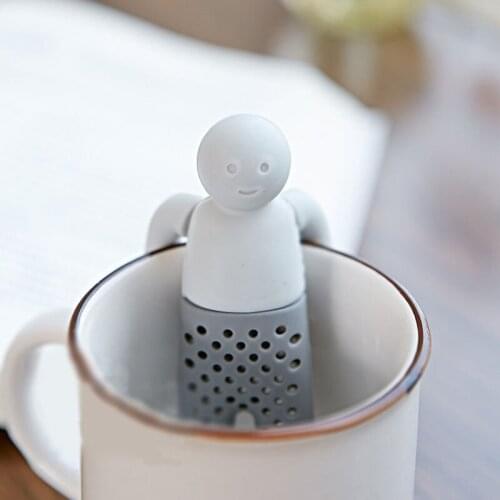 Silicone Tea Strainer Tea Bags Kitchen Cute Universal Tea Making Device Leaf Teapot For Brewing Tea Infuser