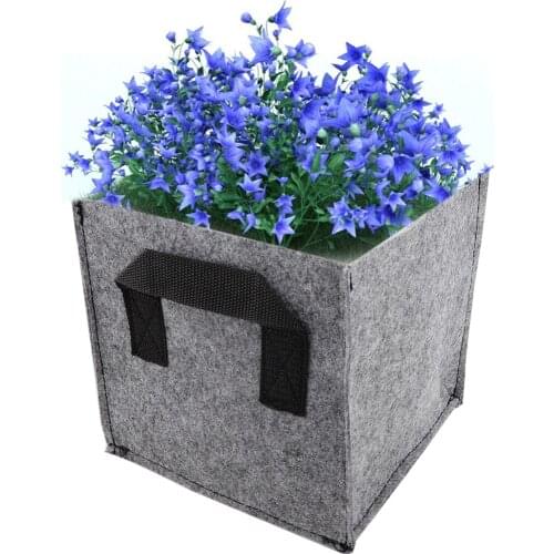 Plant Growing Bag Planter Bags Non-woven Fabric Pouch Root Container With Reinforced Handles