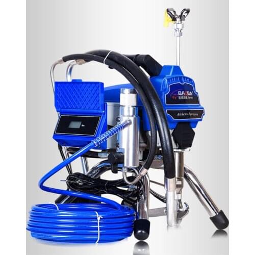 Type 495 Brushless Motor High Pressure Airless Spraying Machine 2500W Decoration Wall Coating Paint Spray Machine 2.5L/min