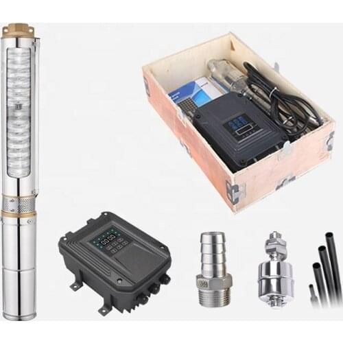 Solar energy for water pump 48v solar pump heavy duty water pump solar commercial solar water pumping 4" diameter