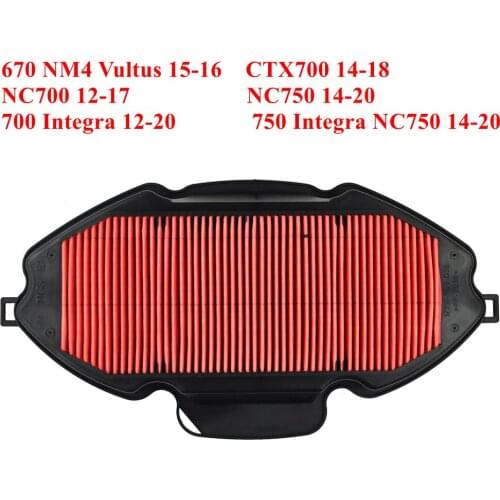 Motorcycle Air Intake Cleaner Filter For Honda NC700 CTX700 CTX700D CTX700N 2012-2018