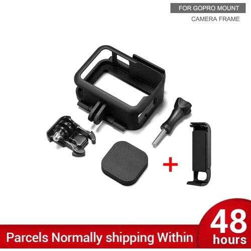 For GoPro 9 Protective Frame Case Housing Battery Side Cover Lid Removable Charging Cover Port for Go Pro Hero 9 Action Camera