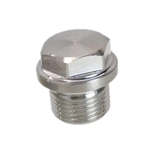 1/8" 1/4" 3/8" 1/2" 3/4" 1" BSP BSPP Male Thread 304 Stainless Steel Hex Head End Cap Plug Pipe Fitting Coupler Connector