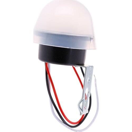 1pc 10A Automatic Auto On Off Photocell Street Light Switch DC AC Photo Control Sensor