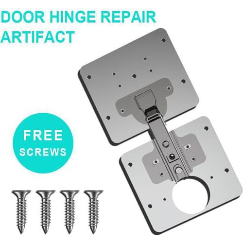1pcs Hinge Repair Plate For Cabinet Furniture Drawer Window Stainless Steel Plate Repair Accessory Фурнитура Для Мебели