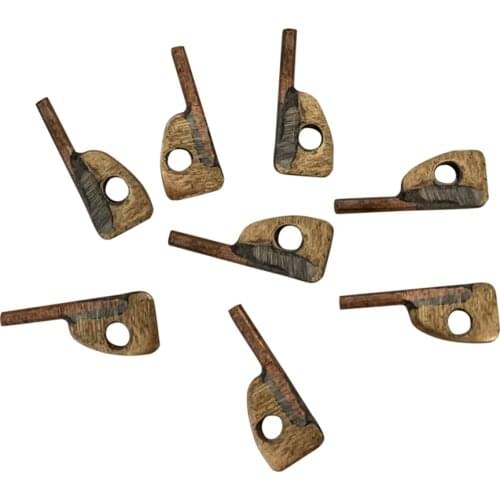 10pcs High quality alumina copper Welding Fixed Copper Needles welding pin Suitable for SUNKKO HB-71A spot welding pen fittings