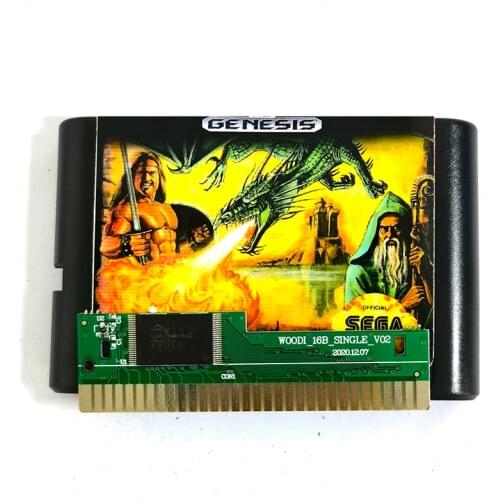 Cadash 16 Bit MD Game Card Sega Mega Drive Genesis