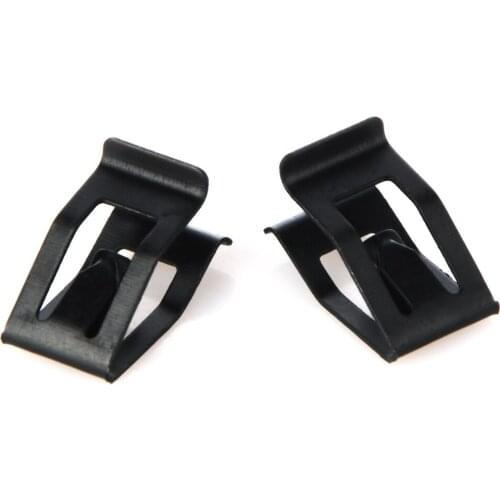 20pcs Car Front Console Clip Dashboard Trim Retainer Universal Black Rivet Fastener Clips Automobile Accessories