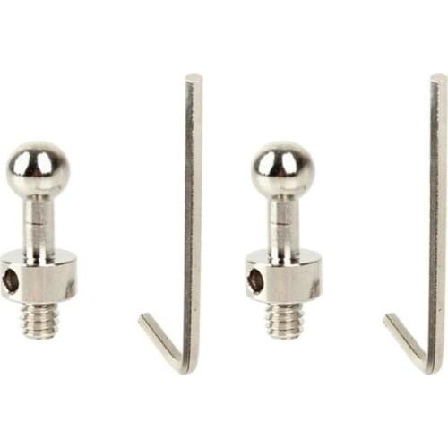 2x 1/4'' Buckle Screw for Waist Spider Belt Quick Strap Holster