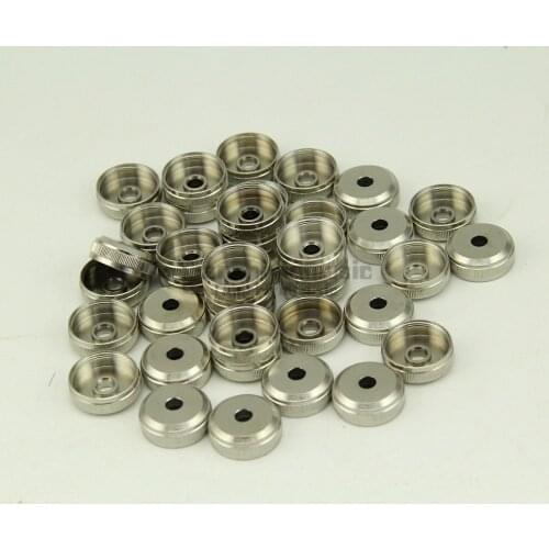 50 pcs trumpet Repair parts Bottom Valve cap