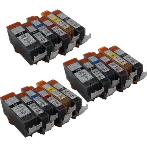 6 color PGI-525 525 BK CLI 526BK C M Y GY compatible ink cartridge For canon PIXMA MG6150 MG6250 MG8150 MG8250 printer