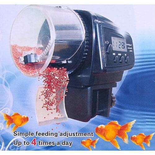 Aquarium Automatic Fish Food Tank Feeder Timer can CSV