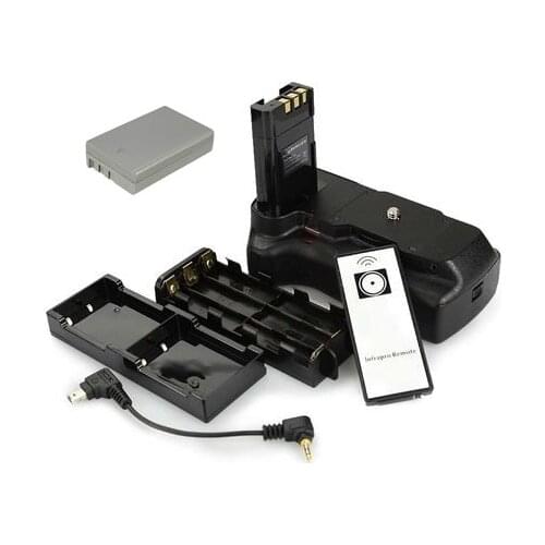 MB-D5000 Battery Grip + IR Remote Control + EN-EL9 Battery for Nikon D5000 D3000 D40 D40X D60 Cameras