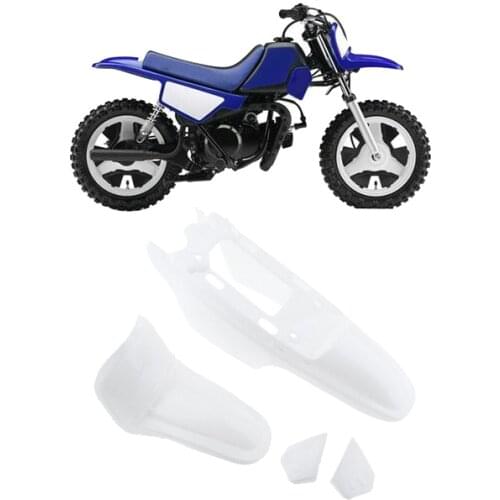 Motorcycle Front & Rear Fender Mudguards Fairing Kit Accessories for Yamaha PW50 PY 50