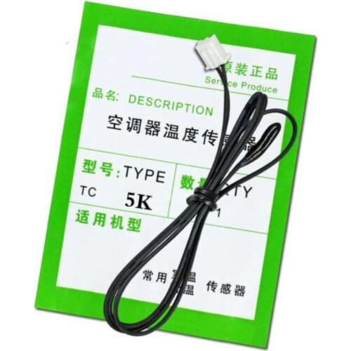 Air Conditioning Temperature Sensor Probe Temperature Sensing Head Accessories 5k 10k 15k 20k 30k 50k