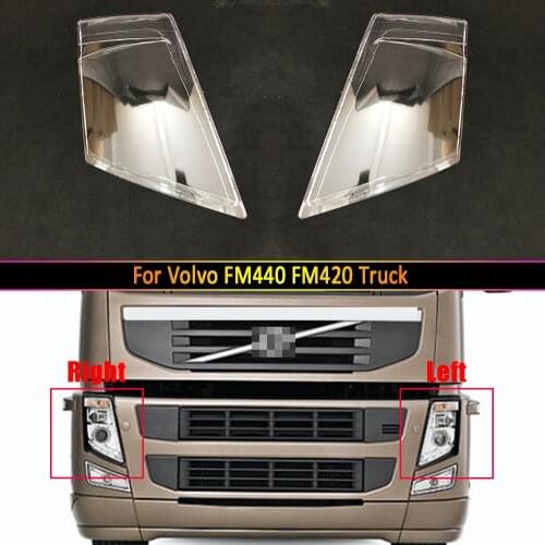 For Volvo FM440 FM420 Truck Headlamp Cover Car Headlight Lens Replacement Auto Shell