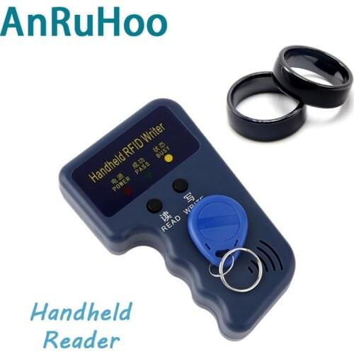 Handheld Rfid Access Control Duplicator 125khz Key Reader Em4305 Badge Copier T5577 Tag Programmer Clone Writer