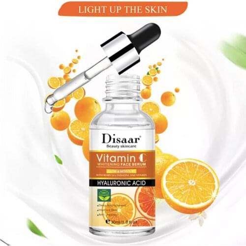 Vitamin C Suero Facial Essence Shrink Poros Acne Treatment Face Care Antiarrugas Hyaluronic Acid Creme Visage Skincare Products