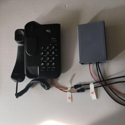 Live room escape game prop phone prop TAKAGISM game Horrible phone call dial right password get audio clueopen lock