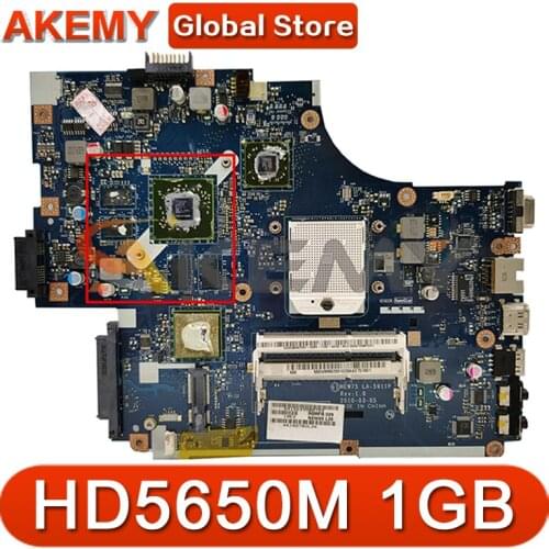 NEW75 LA-5911P MB MBPUU02001 For Acer 5551 5551G 5552 5552G Laptop Motherboard HD5650M 1GB 100% Fully Tested